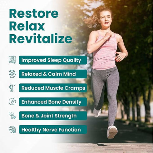 Himalayan Organics Highly Absorable Magnesium Glycinate Capsules