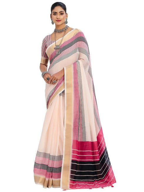 Vasthrlay Printed Unstitched Blouse Ethnic Wear