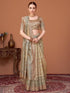 Vasthrlay Kalamkari Printed Unstitched Hs Ethnic Wear