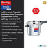Prestige Popular Svachh Spillage Control SS Pressure Cooker 7.5l 7.5 L