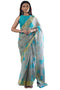 Vasthrlay Fashion Jacquard Geomatric Peach Ethnic Wear