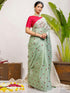 Vasthrlay Embroidery Gold Saree
