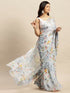 Vasthrlay Chiffon Printed Pink Saree
