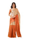 Vasthrlay Handloom Unstitched Beigegold Ethnic Wear