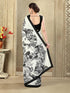 Vasthrlay Womens Printed Unstitched Mauve Saree