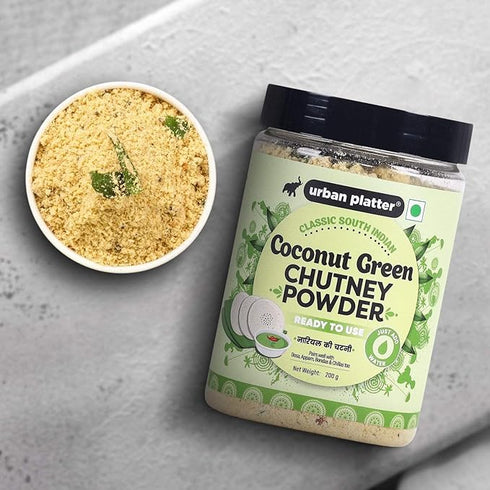 Urban Platter South Indian Style Instant Coconut Green Chutney Powder