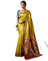 Vasthrlay Womens Paithani Unstitched Pink Saree