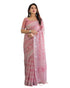 Vasthrlay Floral Prints Tasseled Saree