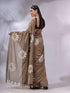 Vasthrlay Georgette Unstitched Saree Az Ys Genda Fool