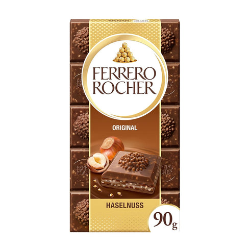 Ferrero Rocher Chocolate Bar 90g