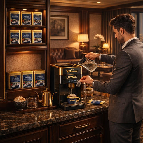 Worcas Wild Kopi Luwak Bali Pupuan Drip Coffee Bags 7 x 10g