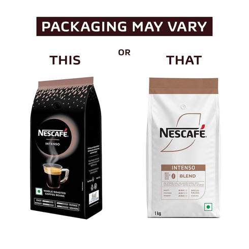 Nescafe Intenso Whole Roasted Coffee Beans 1kg