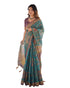 Vasthrlay Handloom Grey Beige Traditional Saree
