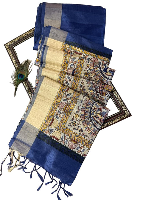 Vasthrlay Tussar Saree Bordar