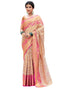 Vasthrlay Banarasi Kanjivaram Unstitched Black Saree