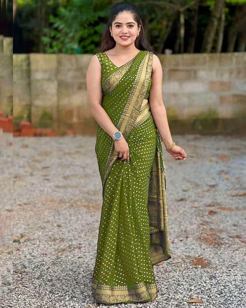 Vasthrlay Banarasi Traditional Saree