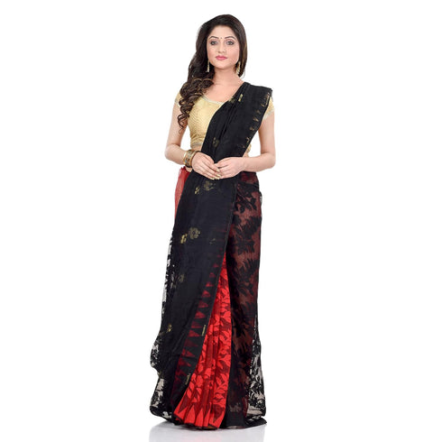 Vasthrlay Bengal Cotton `s Handloom Jamdani