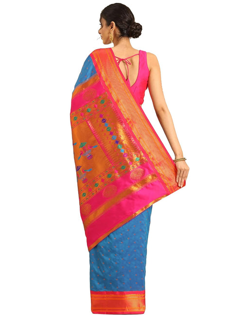 Vasthrlay Paithani Bottle Saree