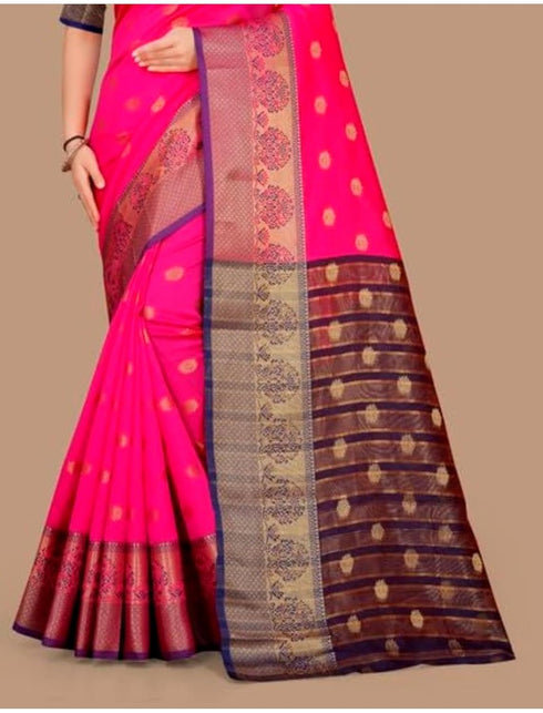 Vasthrlay Kanjeevaram Freesize Ethnic Wear