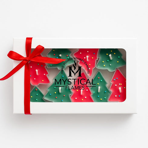 Christmas Tree Tealight Candles