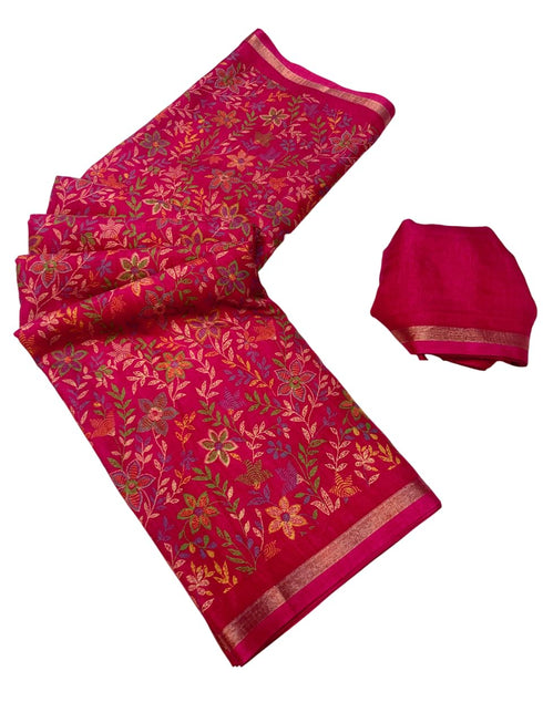 Vasthrlay Kashmiri Saree Unstitched