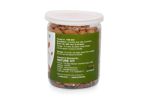Nature Vit Roasted & Salted California Almonds