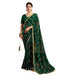 Vasthrlay Georgette Bandhani Green1 Green Saree