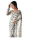 Vasthrlay Pink Georgette Unstitched Saree