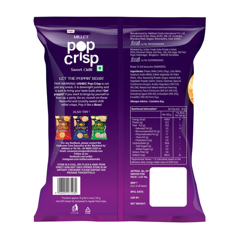 UNIBIC Pop Crisp