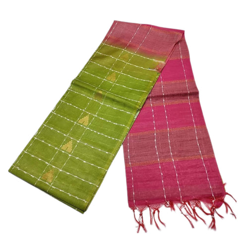 Vasthrlay Yellow Handloom Saree