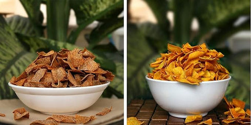 Graminway Crunchy Soya Chips & Healthy Ragi Chips 2 x 100g