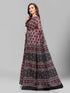 Vasthrlay Cotton Printed Mulmul Saree