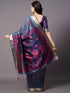 Vasthrlay Banarasi Unstitched Grey Ethnic Wear