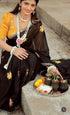 Vasthrlay Rangoli Embroidery Mirror Floral