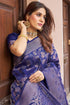 Vasthrlay Banarasi Designer Unstitched Saree
