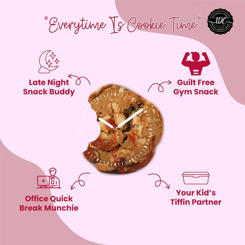 The Dough Corner Healthy Multi Millet Kaju Badam Cookies