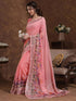 Vasthrlay Weaving Printed Beige Saree