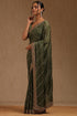 Vasthrlay Olive Chiffon Embellished