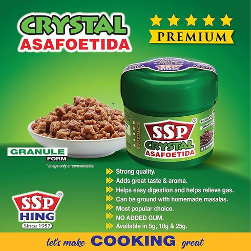 SSP Crystal Asafoetida(Hing) (25G)