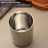 Stainless Steel Water Drinking Glasses Set
