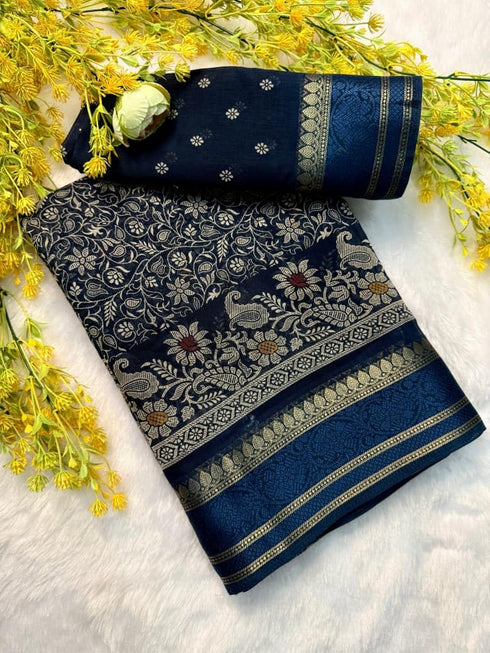 Vasthrlay Paisley Printed Lightweight Violate