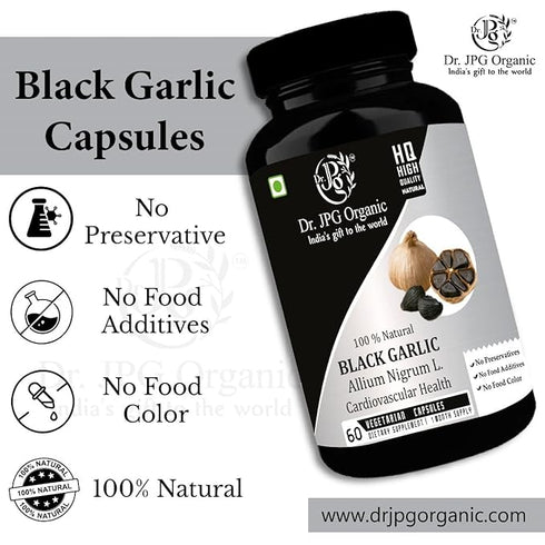 Dr. JPG Organic Black garlic Extract Capsules