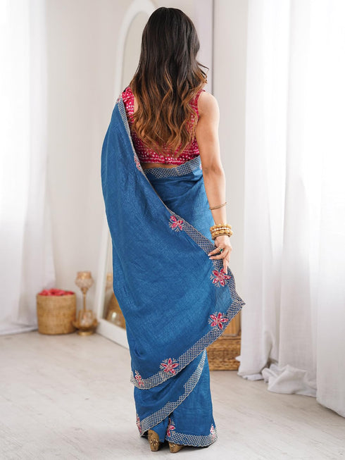 Vasthrlay Vichitra Unstitched Designer Mt Ethnic Wear