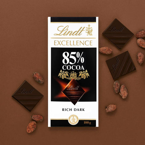 Lindt Excellence Dark 70 Cocoa Chocolate Bar and LINDT