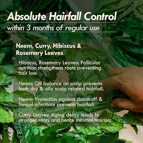 Nat Habit Tri-Leaf Rosemary Hair Oil - 100ml