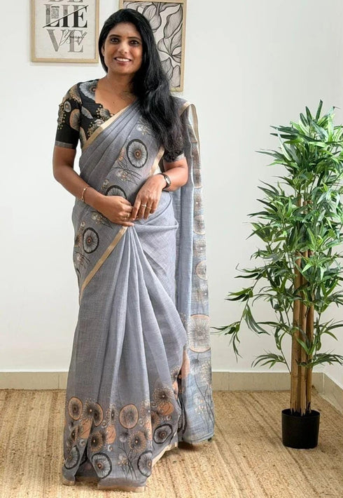 Vasthrlay Floral Digital Lightweight Unstitched