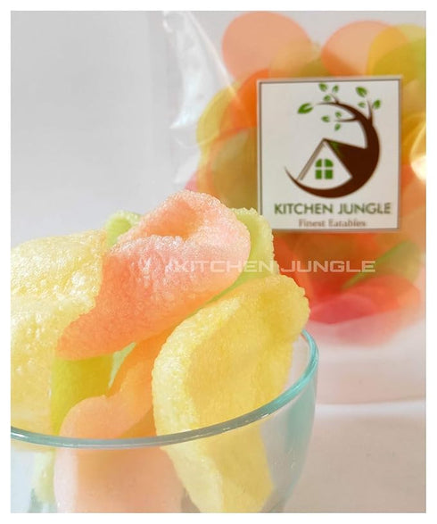 Kitchen Jungle Colorful Sabudana (Sago) Papad Transparent