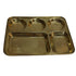 Brass Deep Compartment Dinner Plate