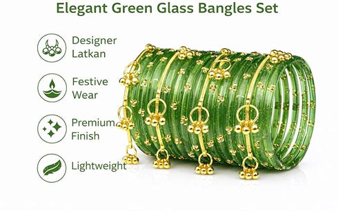 Glass Bangles for Women | Glass Kashmiri Chudi for Women & Girls