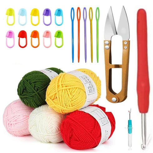Complete Crochet Kit for Beginners